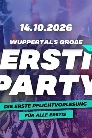 Event image: Ersti Party - Die erste Pflichtvorlesung für alle Erstis