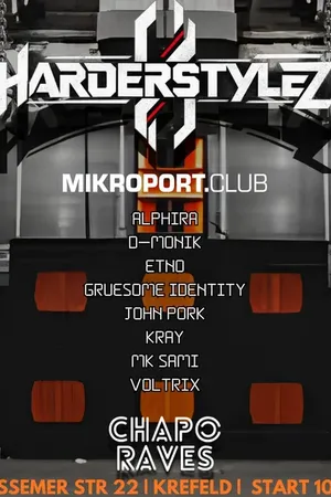Event-Bild: FREE RAVE – HARDER STYLEZ x CHAPO RAVES