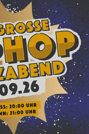 Event: DER GROSSE HIP HOP TANZABEND Event-Bild: DER GROSSE HIP HOP TANZABEND