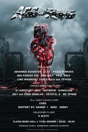 Event-Bild: ACE OF RAVE – XXL RAVE