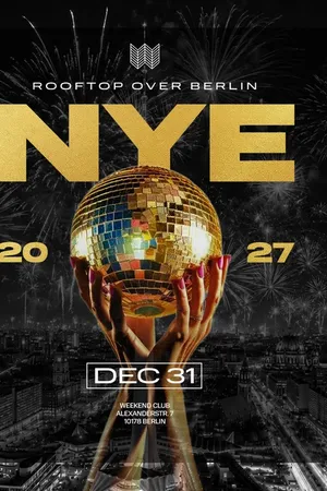 Event image: NEW YEAR'S EVE 2026/27 – ROOFTOP OVER BERLIN