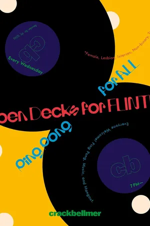 Event: OPEN DECKS FOR FLINTA* PING PONG FOR ALL Event image: OPEN DECKS FOR FLINTA* PING PONG FOR ALL