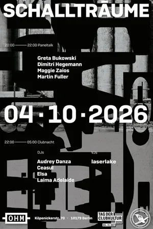 Event: Schallträume - from switching spaces to sonic dreams Event-Bild: Schallträume - from switching spaces to sonic dreams