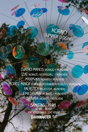 Event-Bild: Koraĵo Summer Closing
