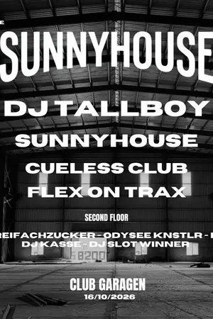 Event-Bild: Sunny's Boiler Room im Garagen Club in Köln-Ehrenfeld