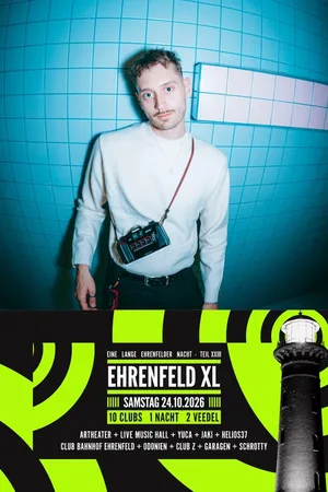 Event: JAKI Club with Montee live // Ehrenfeld XL – 10 Clubs, 1 Night, 2 Districts Event-Bild: JAKI Club with Montee live // Ehrenfeld XL – 10 Clubs, 1 Night, 2 Districts
