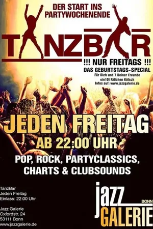 Event: TanzBar • Der Start ins Partywochenende Event-Bild: TanzBar • Der Start ins Partywochenende
