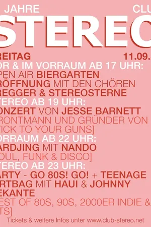 Event-Bild: 21 Jahre Stereo – Freitag