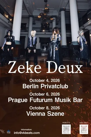 Event: Zeke Deux - Europe Tour 2026 Event-Bild: Zeke Deux - Europe Tour 2026