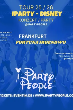 Event: iPartyPeople Frankfurt Disney Party Event-Bild: iPartyPeople Frankfurt Disney Party