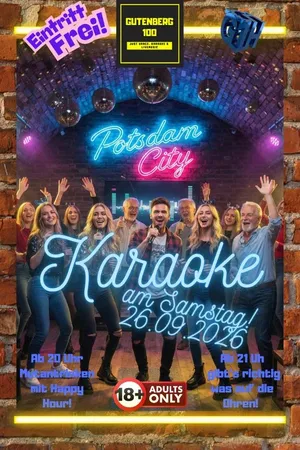 Event: Karaoke am Samstag! Event image: Karaoke am Samstag!