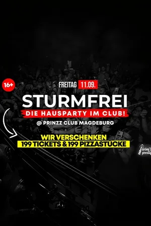 Event: STURMFREI! DIE HAUSPARTY IM CLUB Event-Bild: STURMFREI! DIE HAUSPARTY IM CLUB