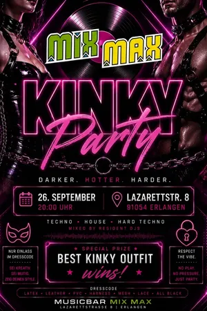 Event-Bild: KINKY PARTY DARKER. HOTTER. HARDER.