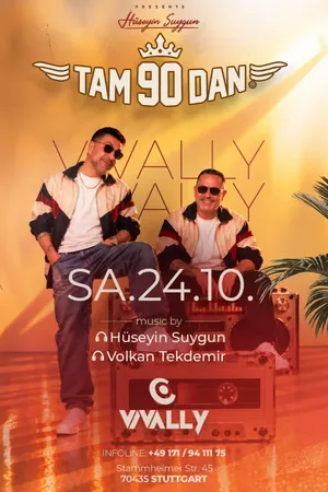 Event-Bild: 🪩 TAM 90’dan is back! ❤️‍🔥