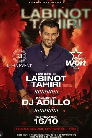 Event-Bild: LABINOT TAHIRI – LIVE