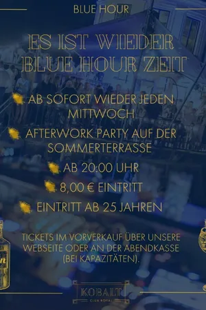 Event: Blue Hour - die Afterwork Party Event-Bild: Blue Hour - die Afterwork Party