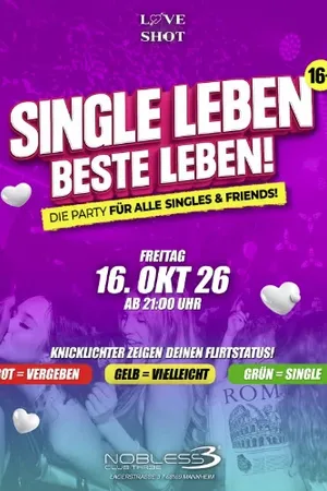 Event-Bild: SINGLE LEBEN - BESTE LEBEN MANNHEIM