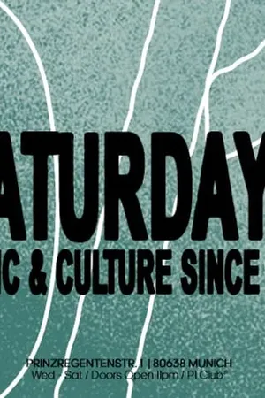 Event: SATURDAYS @P1 Event image: SATURDAYS @P1