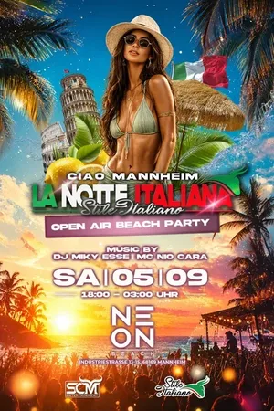 Event image: La Notte Italiana Open Air