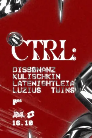 Event image: CTRL: by RaveSolution