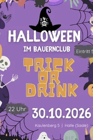 Event image: HALLOWEEN IM BAUERNCLUB