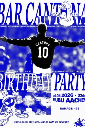 Event-Bild: Bar Cantona Birthday Party