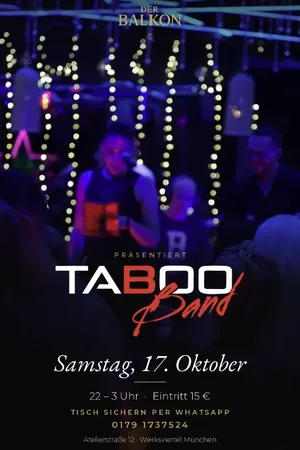 Event-Bild: Taboo Band live im Balkon