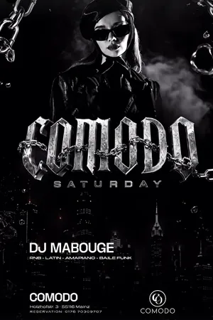 Event image: Comodo Saturday