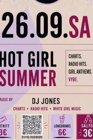 Event-Bild: Hot Girl Summer