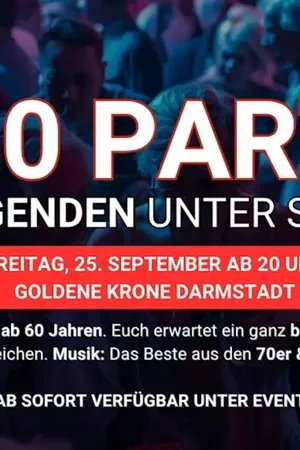 Event-Bild: Ü60 Party-Legenden unter sich!