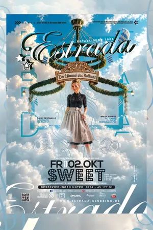 Event: Estrada - Wiesn Edition - FR 02.10.26 Event-Bild: Estrada - Wiesn Edition - FR 02.10.26