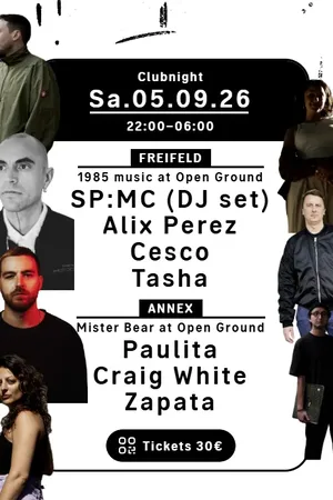 Event-Bild: Clubnight - 1985 music, Mister Bear