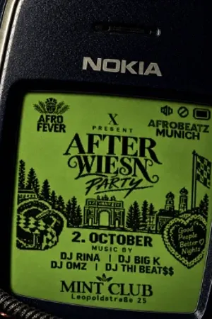 Event: AFROFEVER X AFROBEATZMUNICH • AFTER WIESN Event-Bild: AFROFEVER X AFROBEATZMUNICH • AFTER WIESN