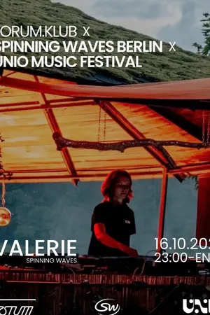 Event image: Forum X Spinning Waves Berlin X Uno Music Festival
