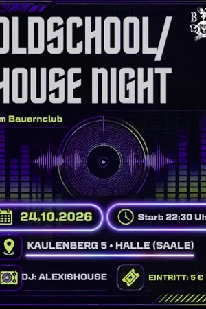 Event image: Oldschool & House im Bauernclub
