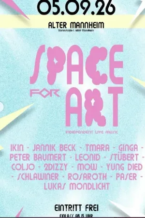 Event image: Space for Art - Newcomerfestival