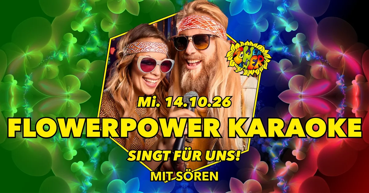 Flyer: Flower - Karaoke Flyer: Flower - Karaoke