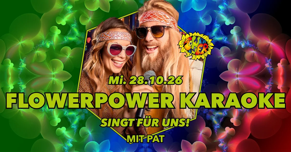 Flyer: Flower - Karaoke Flyer: Flower - Karaoke