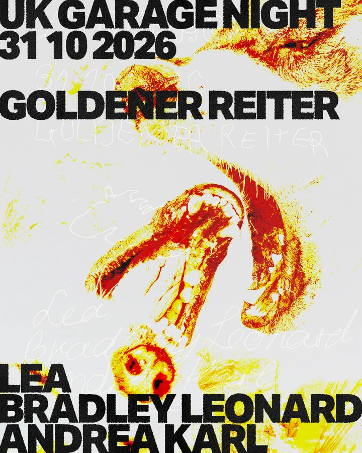 Flyer: UK Garage Night with Lea, Bradley Leonard, Andrea Karl Flyer: UK Garage Night with Lea, Bradley Leonard, Andrea Karl