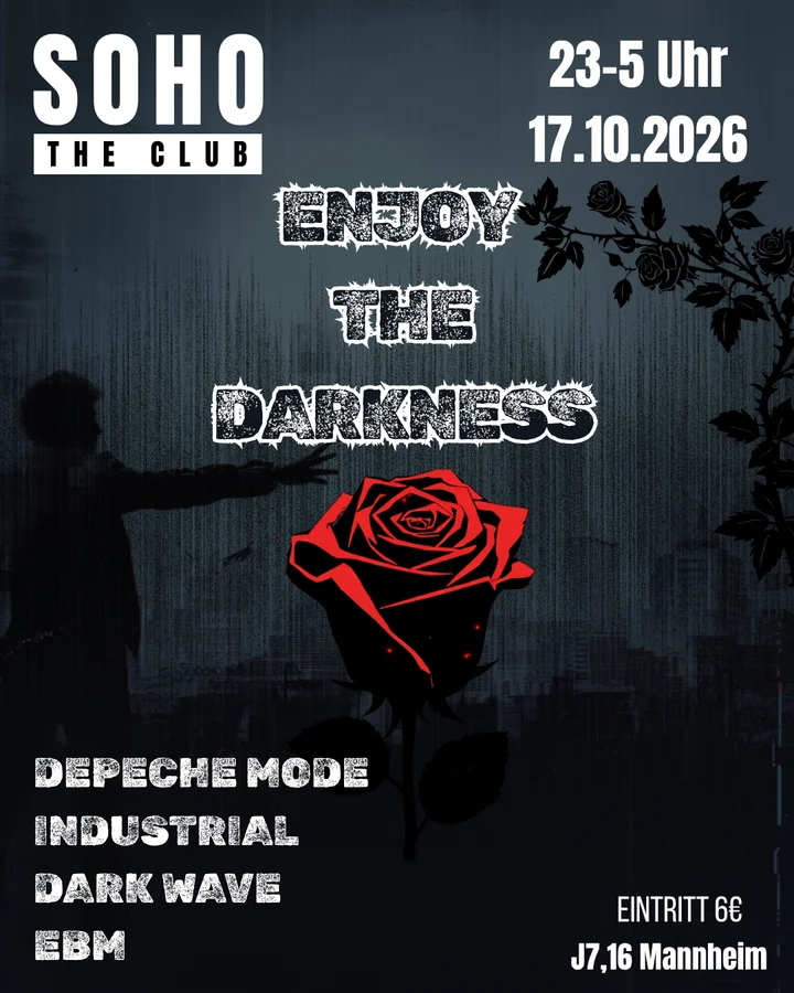 Flyer: Enjoy the Darkness Flyer: Enjoy the Darkness