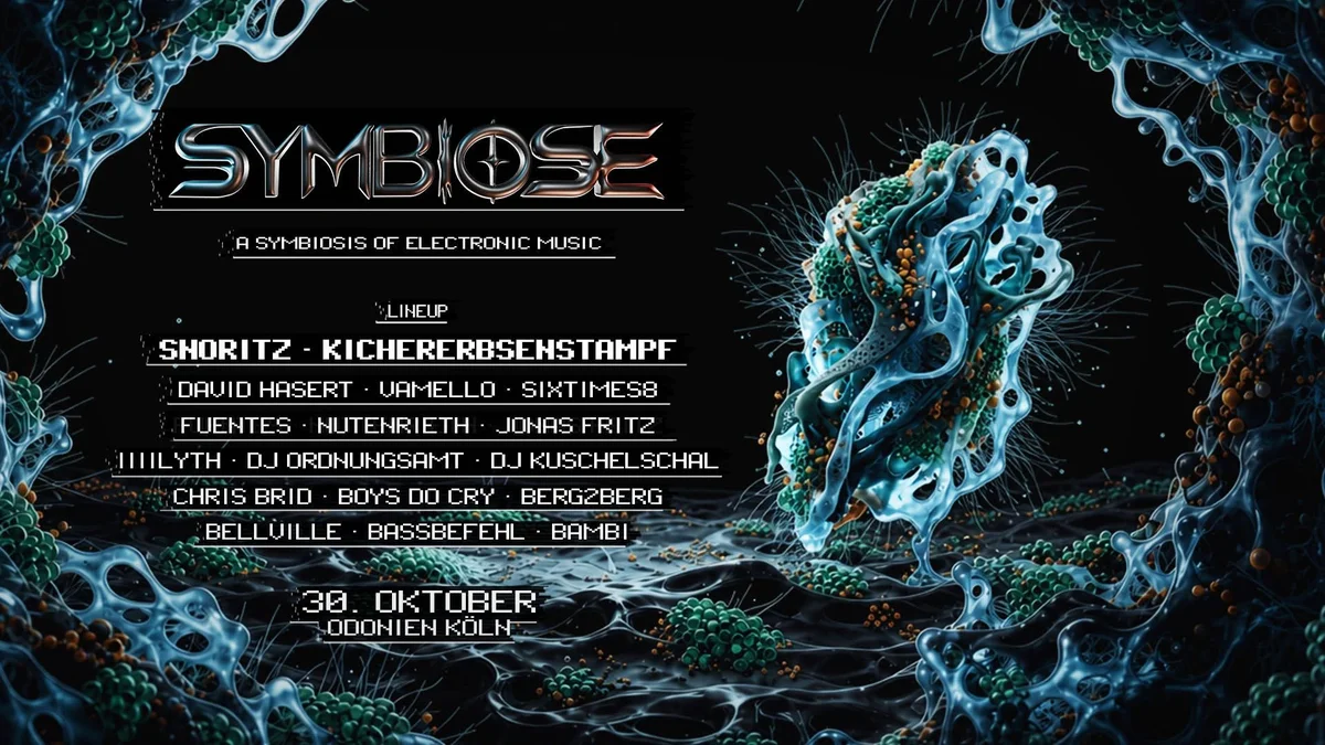 Flyer: Art of House x art of urban life pres. SYMBIOSE