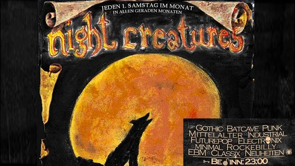 Flyer: Nightcreatures Flyer: Nightcreatures