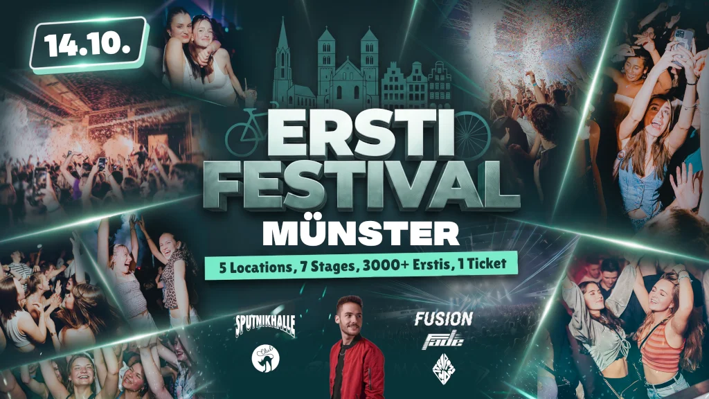 Flyer: Das große Ersti-Festival Münster Flyer: Das große Ersti-Festival Münster