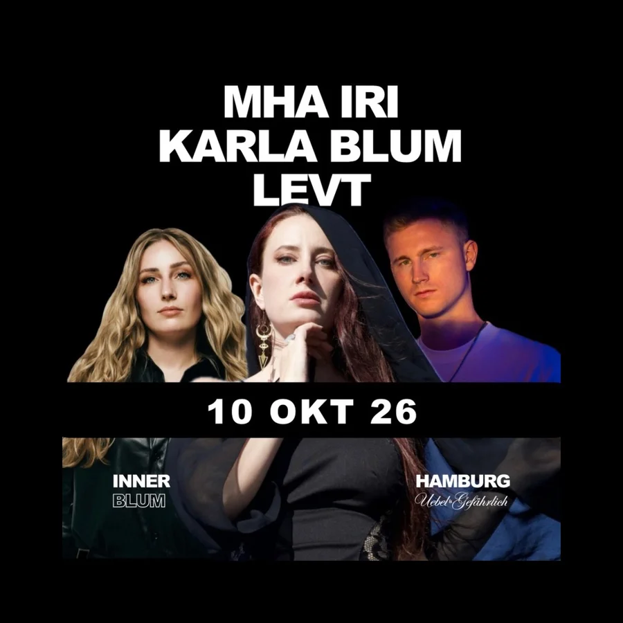 Flyer: INNERBLUM W/ KARLA BLUM, LEVT, MHA IRI Flyer: INNERBLUM W/ KARLA BLUM, LEVT, MHA IRI