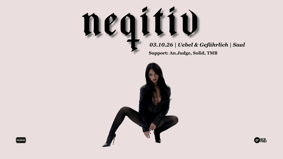 Flyer: NEGITIV Flyer: NEGITIV