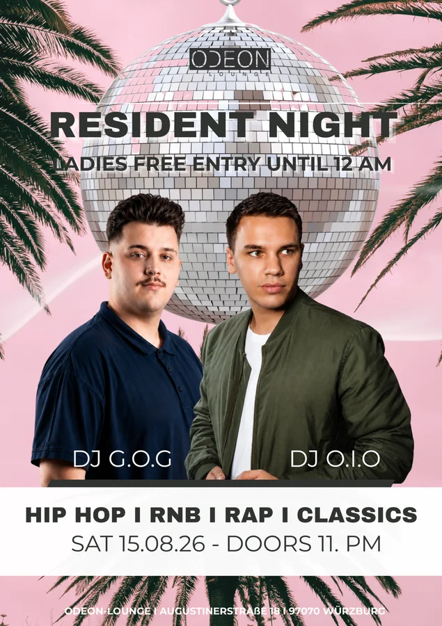 Flyer: ODEON SATURDAYS W/ DJ G.O.G & DJ OIO Flyer: ODEON SATURDAYS W/ DJ G.O.G & DJ OIO