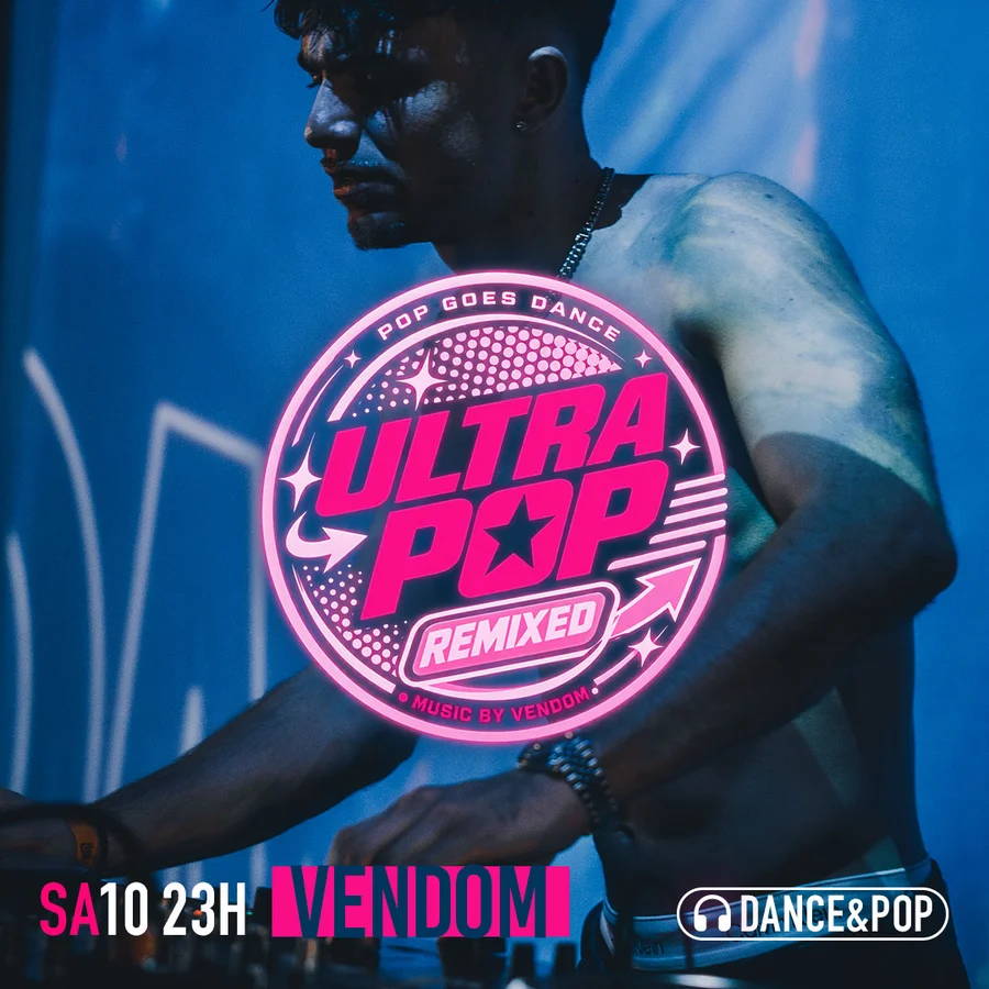 Flyer: ULTRAPOP REMIXED - Music by VENDOM Flyer: ULTRAPOP REMIXED - Music by VENDOM