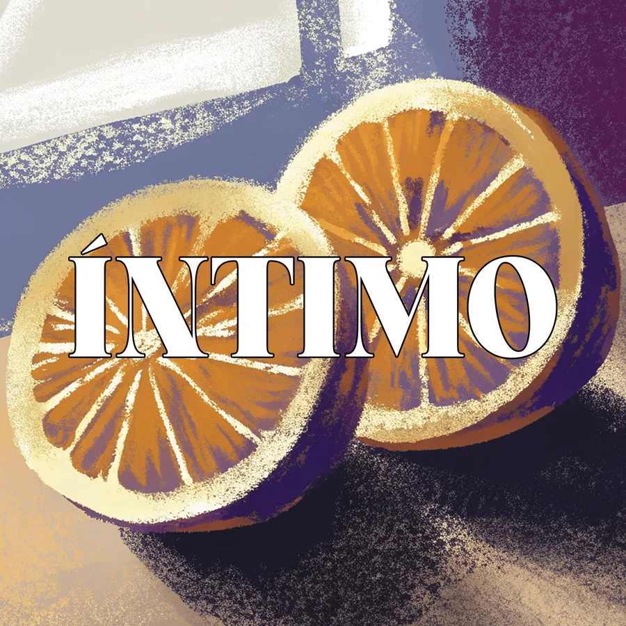 Flyer: ÍNTIMO with Sarah Ninon, The Brahma & Jelle from the Block