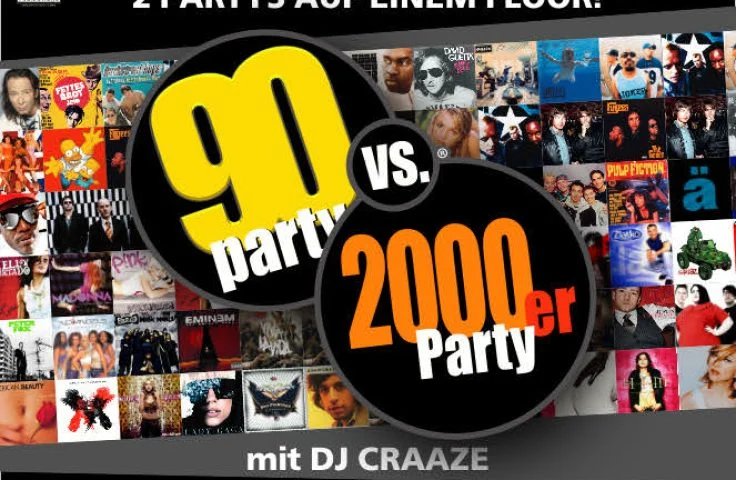 Flyer: 90er VS 2000er Party Flyer: 90er VS 2000er Party