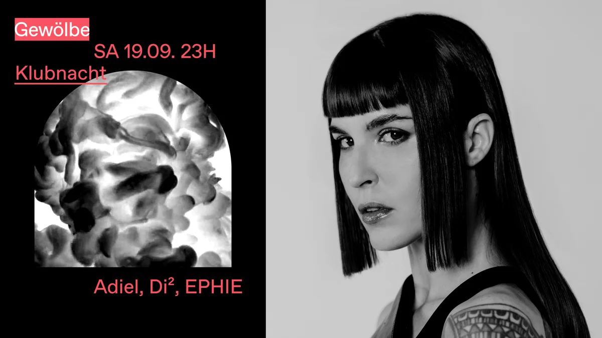 Flyer: Klubnacht with Adiel, Di², EPHIE Flyer: Klubnacht with Adiel, Di², EPHIE